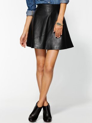 Juicy Couture Tinley Road Vegan Leather Mini Skirt