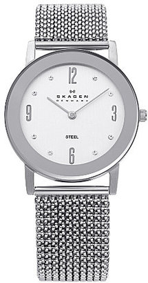 Skagen 39LSSS1 stainless steel and mesh watch