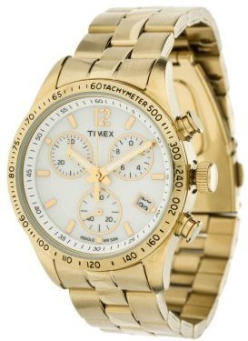 Timex T2P058 Chronograph watch gold