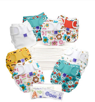 MIO Bambino Miosoft Two-Piece Reusable Nappy Birth to Potty Pack - Girl
