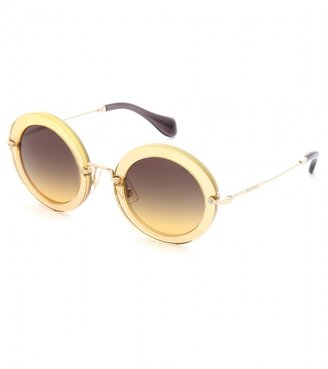 Miu Miu Round-frame sunglasses