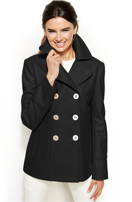 Kenneth Cole Reaction Wool-Blend Pea Coat