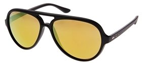 Ray-Ban Cats 5000 Gold Mirrored Sunglasses - Gold mirror