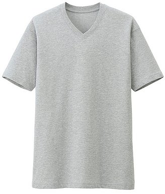 Uniqlo MEN Packaged Dry V-Neck Short Sleeve T-Shirt