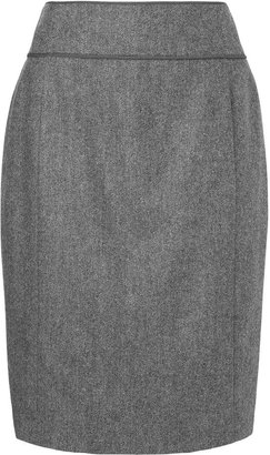 LK Bennett Brunel Twill Flannel Pencil Skirt