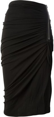 Givenchy ruched skirt