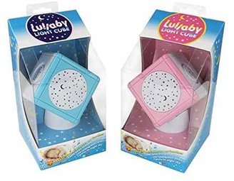 Baby Soother - Lullaby Light Cube Portable Musical Night Light Soother and Star Projector with Touch Sensors