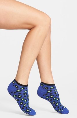 Kate Spade Cheetah Pattern Ankle Socks
