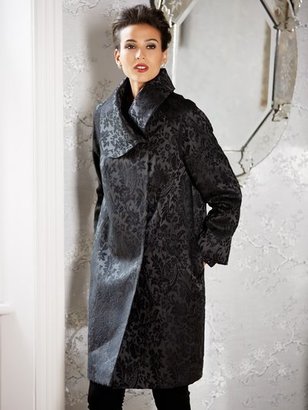 M&Co Jacquard duster coat
