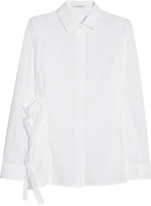 J.W.Anderson Crinkled cotton shirt