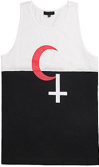 Black Scale Religious Holiday Tank Top