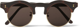 Illesteva Corsica Acetate and Metal Sunglasses