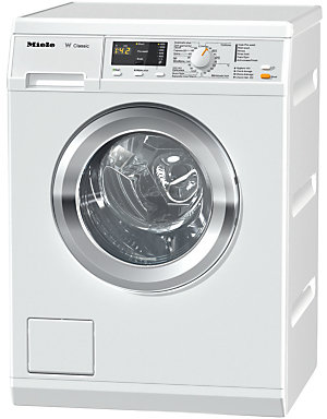 Miele WDA110 Freestanding Washing Machine, 7kg Load, A++ Energy Rating, 1400rpm Spin, White