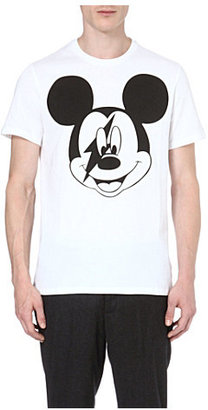 Neil Barrett Mickey Mouse cotton t-shirt