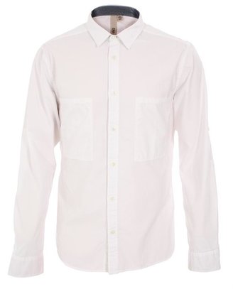 Edun ‘Utility’ Tailored Cotton Twill Shirt