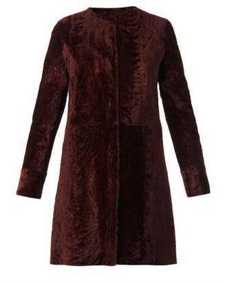 Drome Reversible astrakhan fur coat