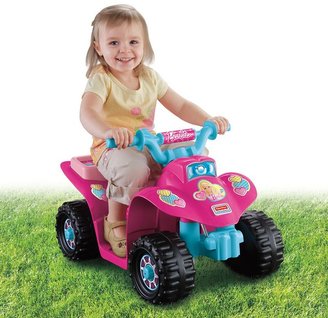 Fisher-Price Power Wheels Barbie Ride-On Lil' Quad by