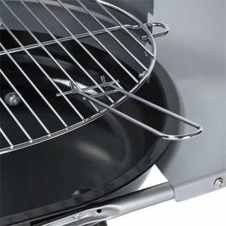 Unbranded Oval Steel Trolley Charcoal BBQ