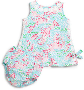Lilly Pulitzer Infant's Two-Piece Baby Lilly Shift Dress & Bloomers Set