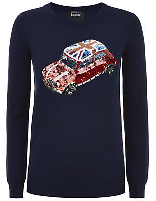 Markus Lupfer British Mini Car Sweater
