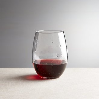 Crate & Barrel Flock Stemless Wine Glass