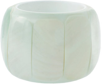 ASOS Oversized Perspex Bangle with Frosted Panelling