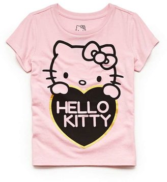 FOREVER 21 girls Girls Metallic Hello Kitty Graphic Tee (Kids)