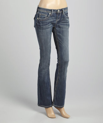 7 For All Mankind Bonafide Crosshatch Bootcut Jeans