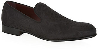 Dolce & Gabbana Brocade Slipper Shoe