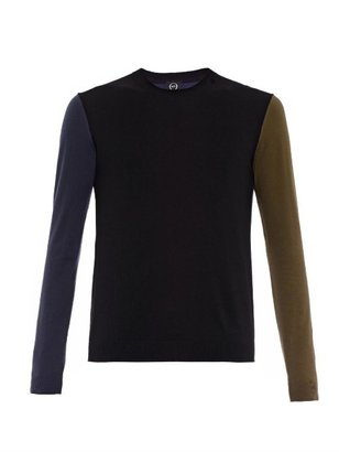 McQ Tri-colour cotton sweater