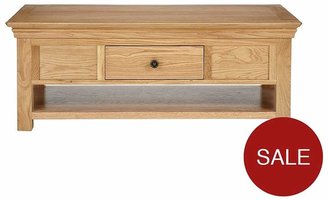 Luxe Collection Constance Oak Ready Assembled Coffee Table