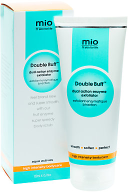 MIO Double Buff Dual Action Enzyme Exfoliator, 150ml