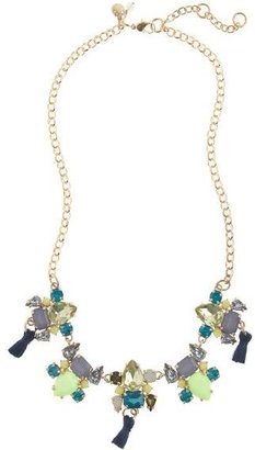 J.Crew Girls' crystal tassel necklace