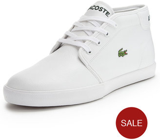 Lacoste Ampthill TBR Leather Chukka Boots - White