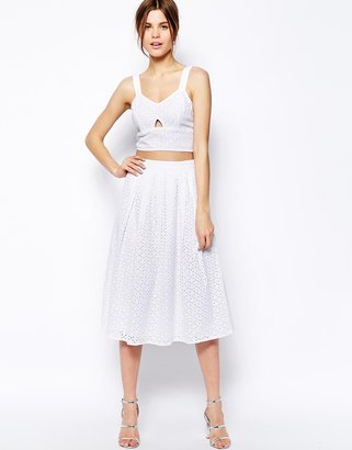 Warehouse Lace Skirt
