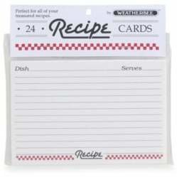Bed Bath & Beyond 4-Inch x 6-Inch 24-Pack Recipe Cards