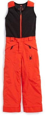 Spyder 'Mini Expedition' Waterproof Snow Pants with Fleece Vest (Toddler Boys & Little Boys)