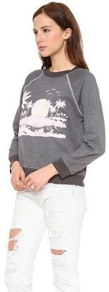 Wildfox Couture Pink Island Sweater