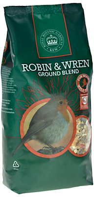 Kew Gardens Robin and Wren Ground Blend Bird Feed, 1kg