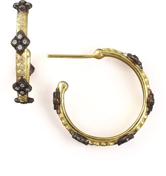 Armenta Cravelli Cross Hoop Earrings