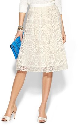 Champagne & Strawberry Lace Skirt