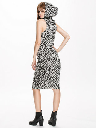 One Teaspoon Snow Leopard Knit Dress