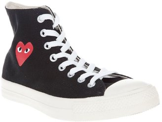 Comme des Garcons Play High top sneaker