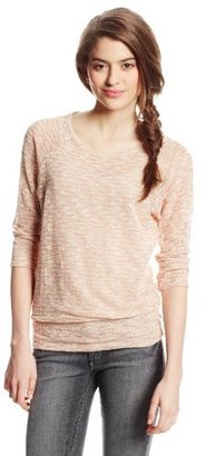 Amy Byer A. Byer Juniors Dolman Sleeve Banded Bottom Top
