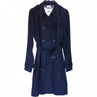 Burberry Black Cotton Trench coat