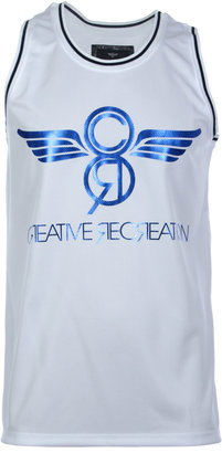 Creative Recreation Santa Monica White & Blue Vest