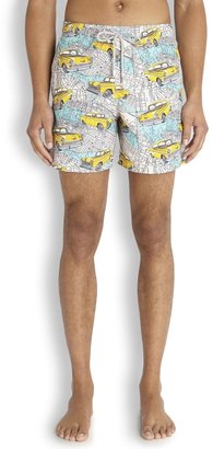 Vilebrequin New York print swim shorts