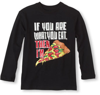 Children's Place Pizza lover graphic tee