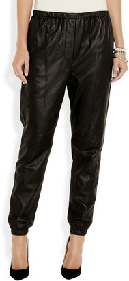 3.1 Phillip Lim Tapered leather pants