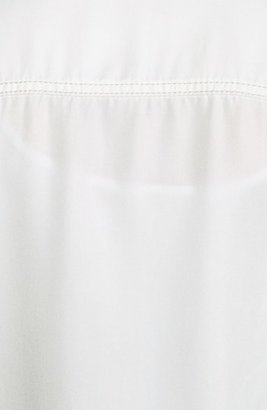 Halogen Long Sleeve Chambray Shirt (Regular & Petite)